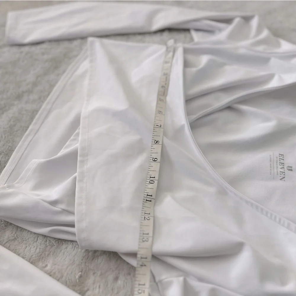 ELEVEN BY VENUS WILLIAMS x Revolve Power Long Sleeve Top in White